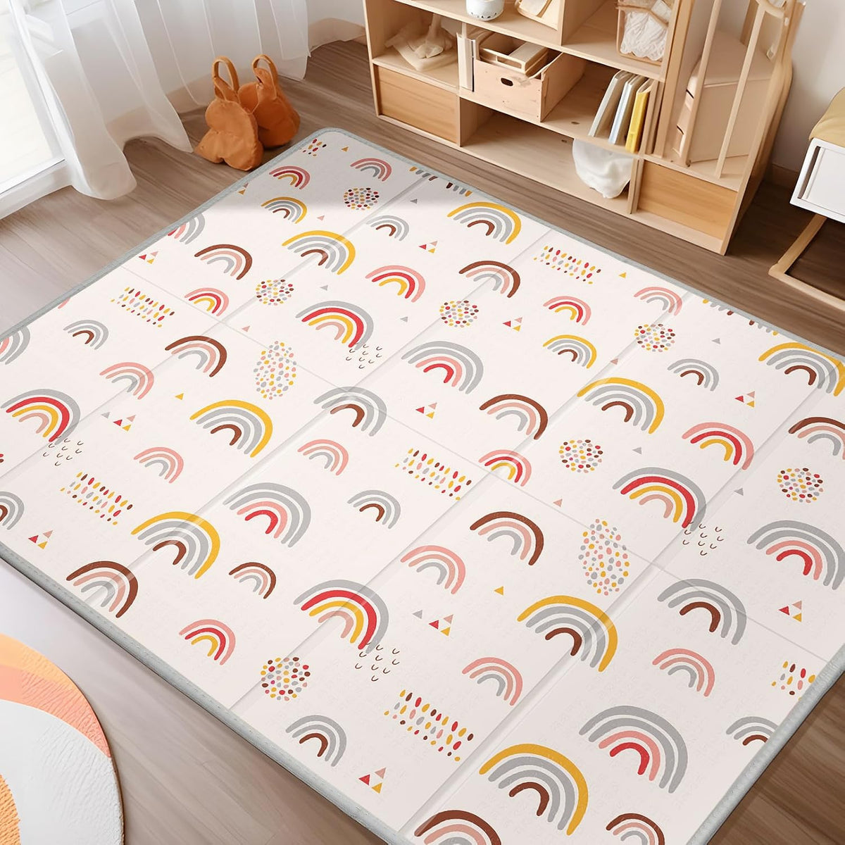 Extra Large Baby Play Mat 79x70, Foldable Baby Play Mat,0.4" Playmat