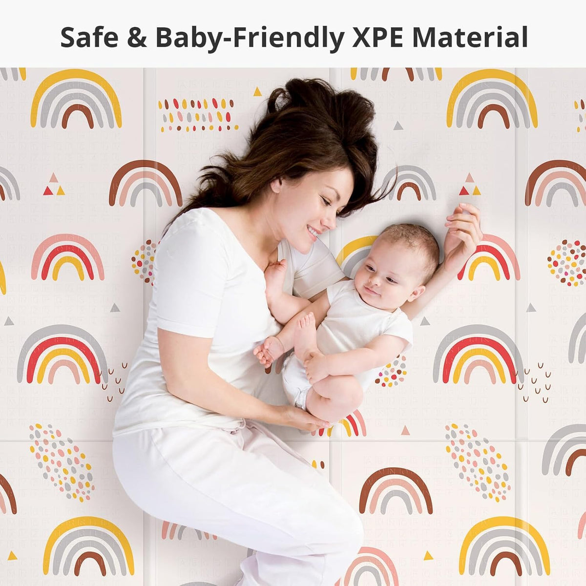 Extra Large Baby Play Mat 79x70, Foldable Baby Play Mat,0.4" Playmat