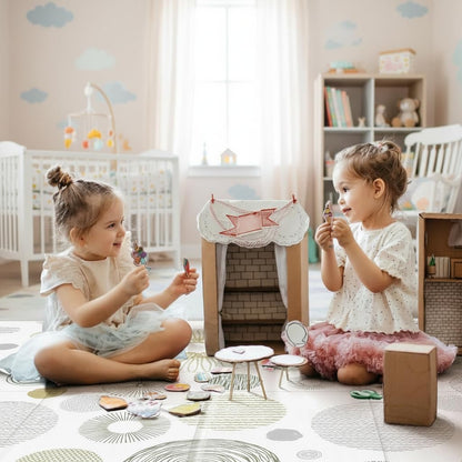 Extra Large Baby Play Mat 79x70, Foldable Baby Play Mat,0.4" Playmat