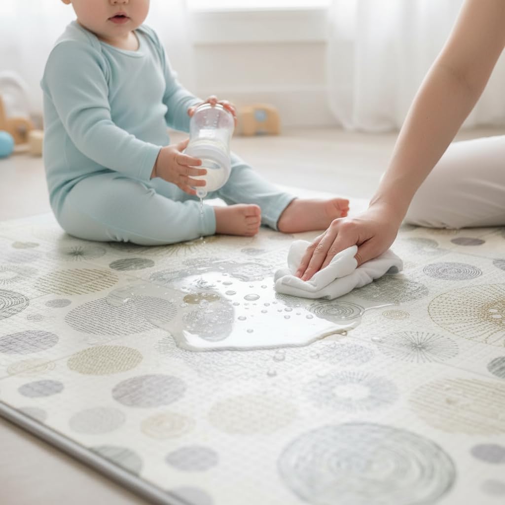 Extra Large Baby Play Mat 79x70, Foldable Baby Play Mat,0.4" Playmat