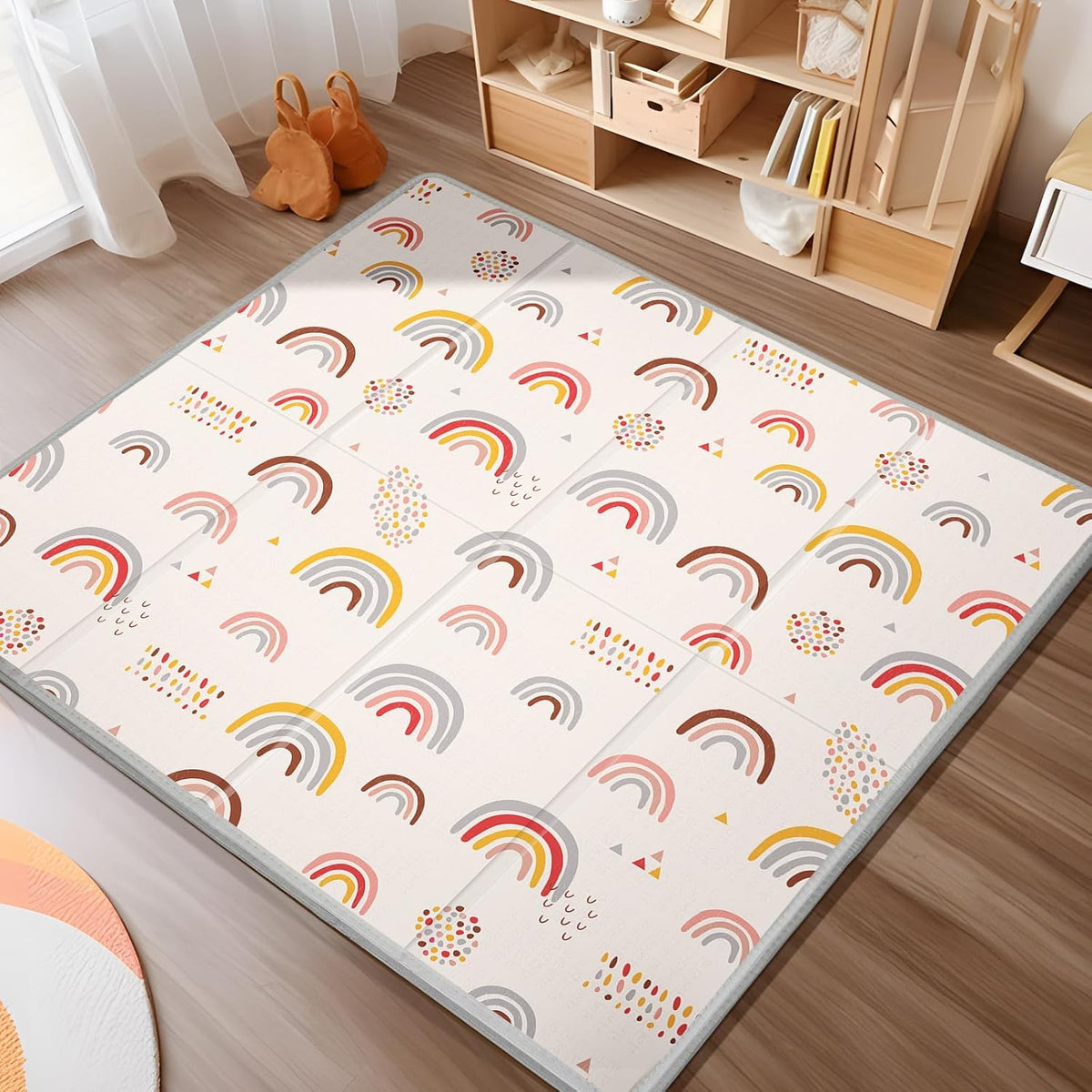 Extra Large Baby Play Mat 79x70, Foldable Baby Play Mat,0.4" Playmat