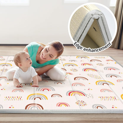 Extra Large Baby Play Mat 79x70, Foldable Baby Play Mat,0.4" Playmat