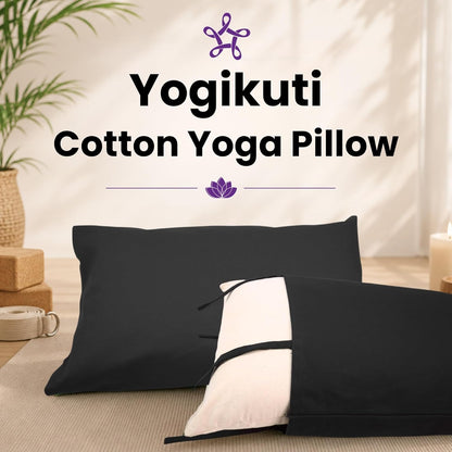 Yoga Pillow, Yoga Pillow for Meditation Practices, Versatile Meditation Bolster, Comfortable Floor & Kneeling Pillow, Iyengar yoga pilow - Comfort for Every Practice