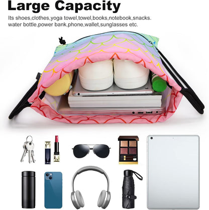 Drawstring Backpack Bag Sport Gym Sackpack - Colors A