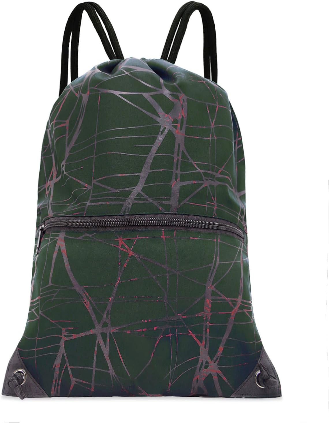 Drawstring Backpack Bag Sport Gym Sackpack - Colors A