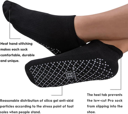Unisex Non Slip Grip Socks for Yoga Pilates Barre Home & Hospital