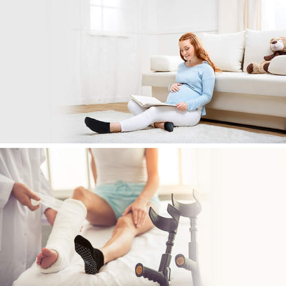 Unisex Non Slip Grip Socks for Yoga Pilates Barre Home & Hospital