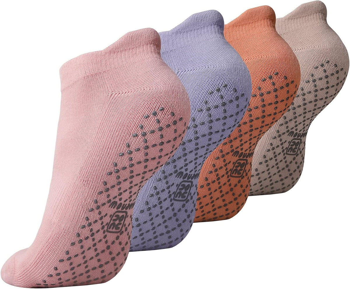 Unisex Non Slip Grip Socks for Yoga Pilates Barre Home & Hospital