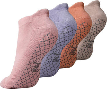 Unisex Non Slip Grip Socks for Yoga Pilates Barre Home & Hospital