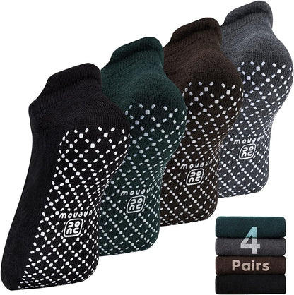 Unisex Non Slip Grip Socks for Yoga Pilates Barre Home & Hospital