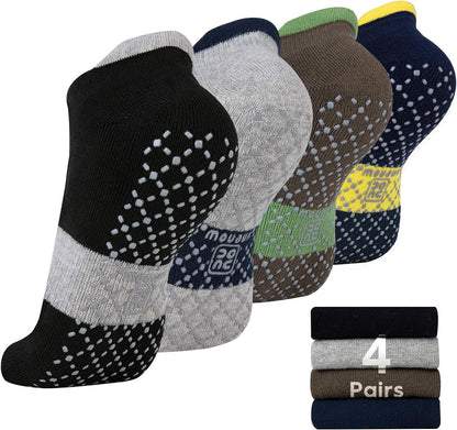 Unisex Non Slip Grip Socks for Yoga Pilates Barre Home & Hospital