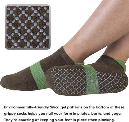 Unisex Non Slip Grip Socks for Yoga Pilates Barre Home & Hospital