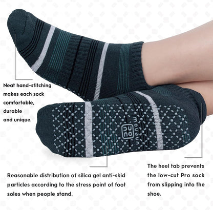 Unisex Non Slip Grip Socks for Yoga Pilates Barre Home & Hospital