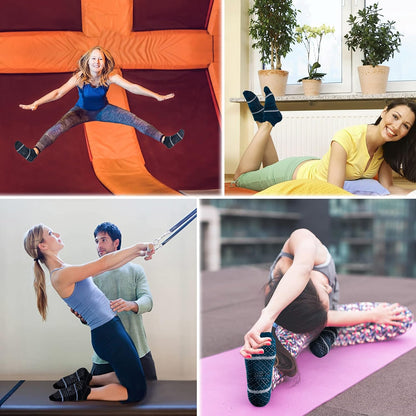Unisex Non Slip Grip Socks for Yoga Pilates Barre Home & Hospital