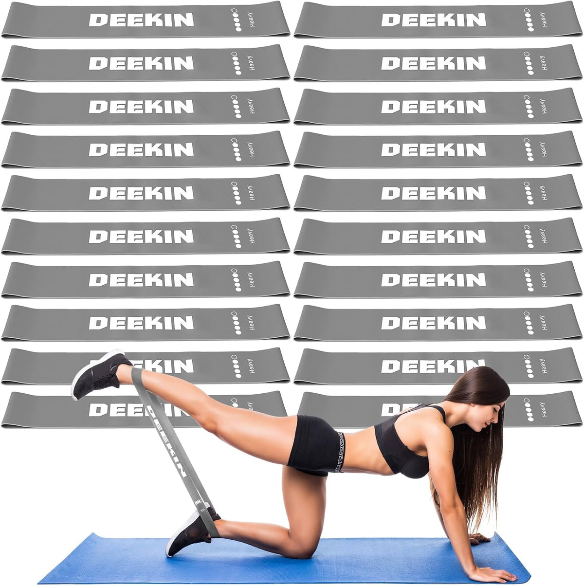 20 Pcs Resistance Bands Bulk Exercise Bands