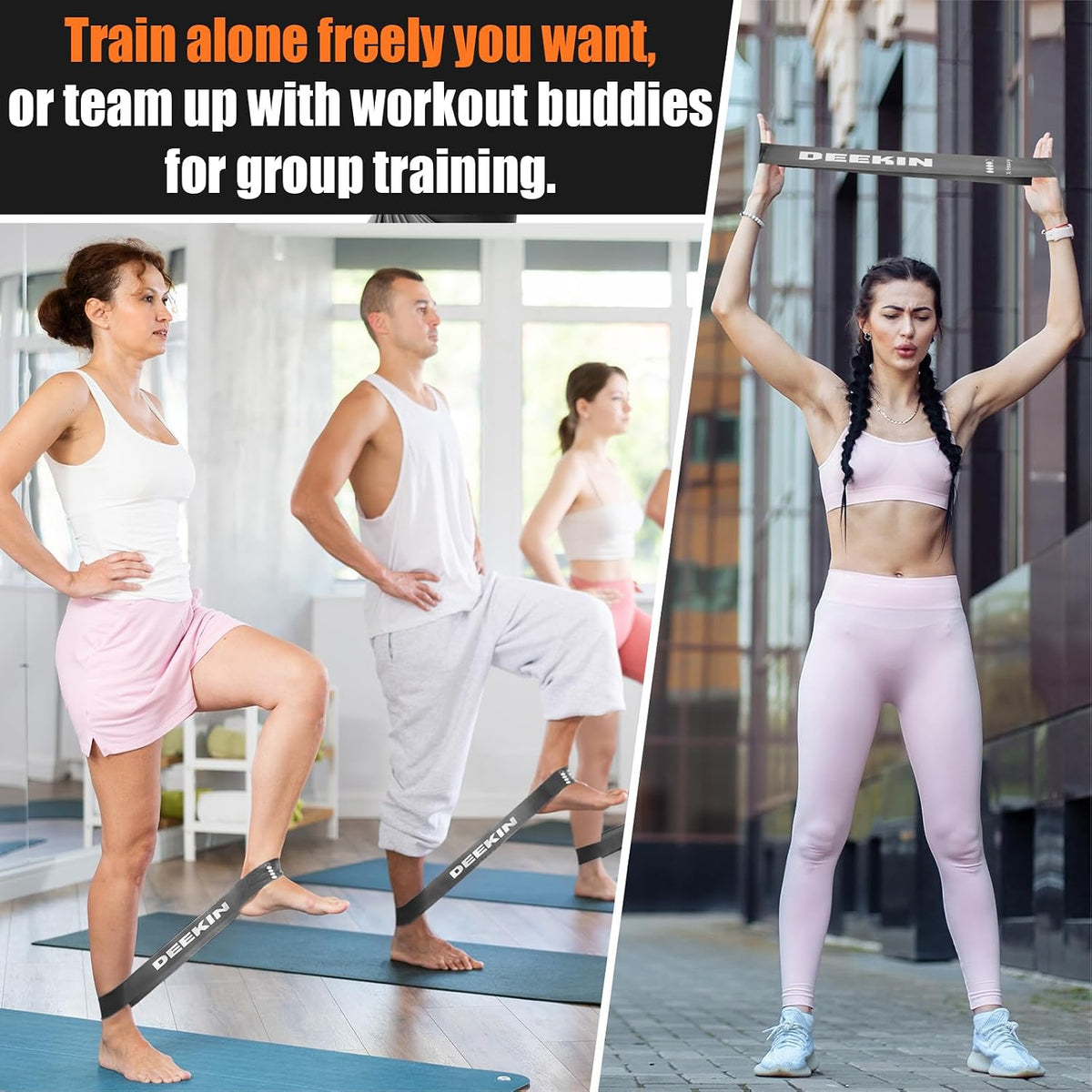 20 Pcs Resistance Bands Bulk Exercise Bands