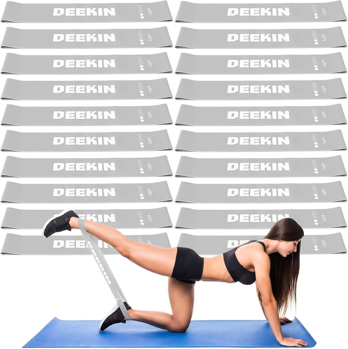 20 Pcs Resistance Bands Bulk Exercise Bands