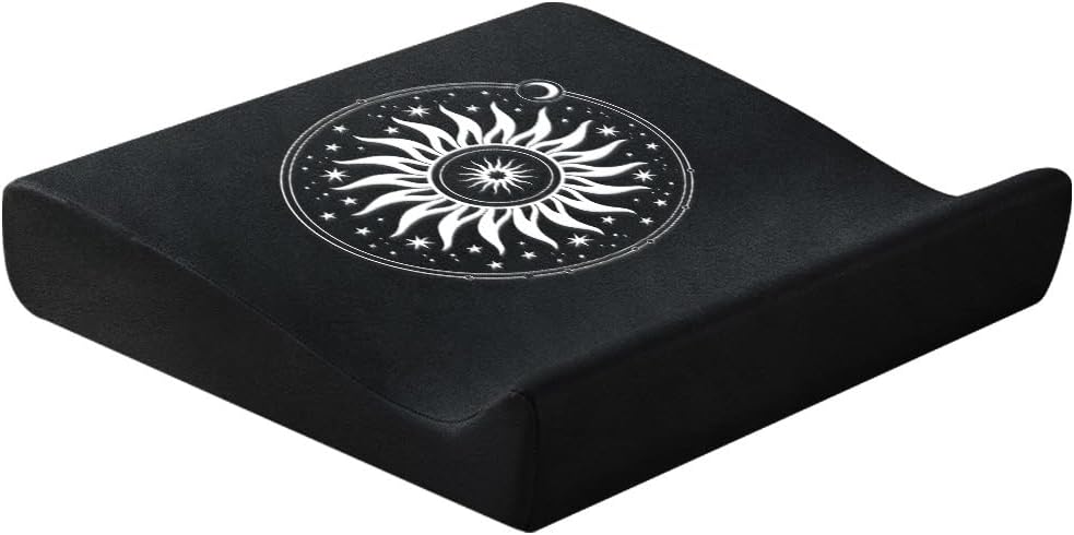 Meditation Cushion Set with High-Density Foam : 26.4" Large Floor Pillow for Yoga, Meditation, Sitting，Zafu & Zabuton Removable Washable Luxe Velvet Cover