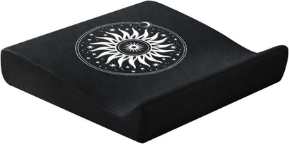 Meditation Cushion Set with High-Density Foam : 26.4" Large Floor Pillow for Yoga, Meditation, Sitting，Zafu & Zabuton Removable Washable Luxe Velvet Cover
