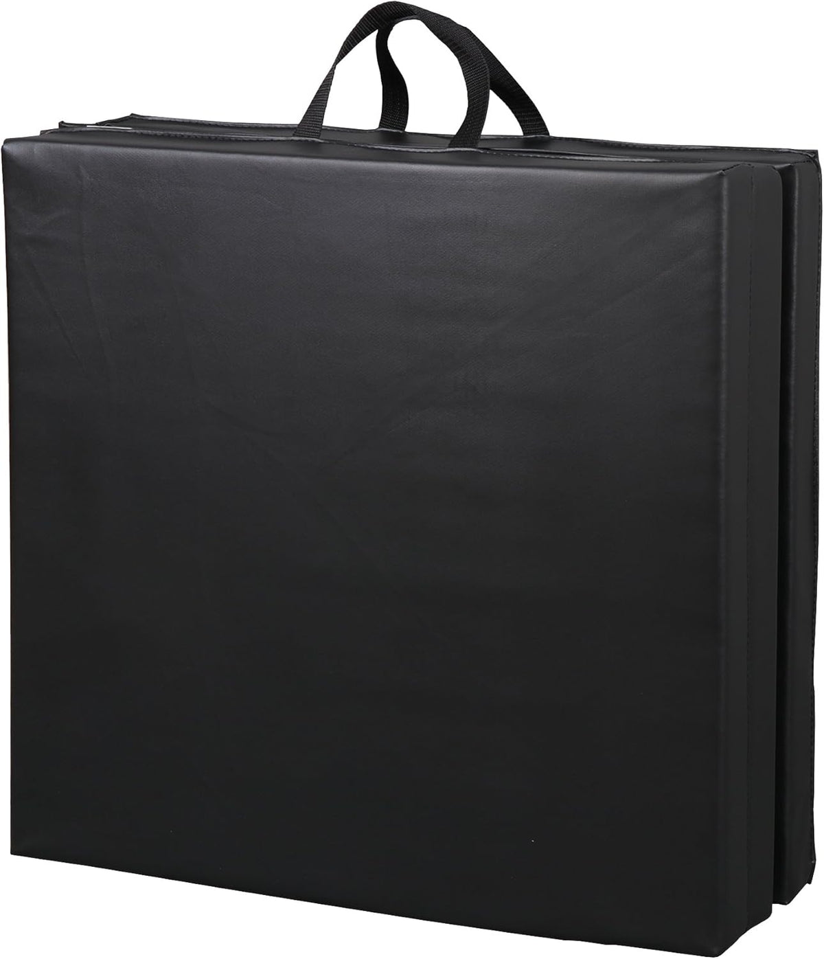 6' x 2' Tri-Fold Portable Folding Exercise Gym Mat Extra Thick Foam Gymnastics Mat Aerobics Yoga Martial Arts MMA Stretching Core Workouts w/Carrying Handle