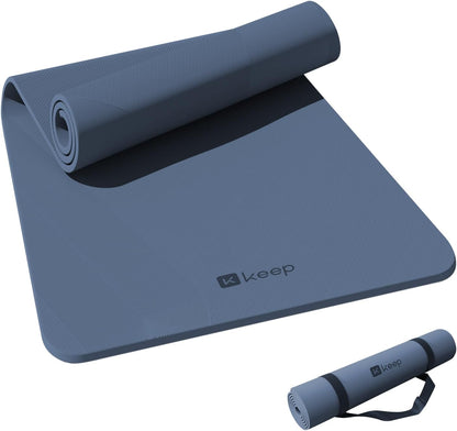 Extra Wide Yoga Mat, 7mm Thick 72" x 32" Exercise Mat