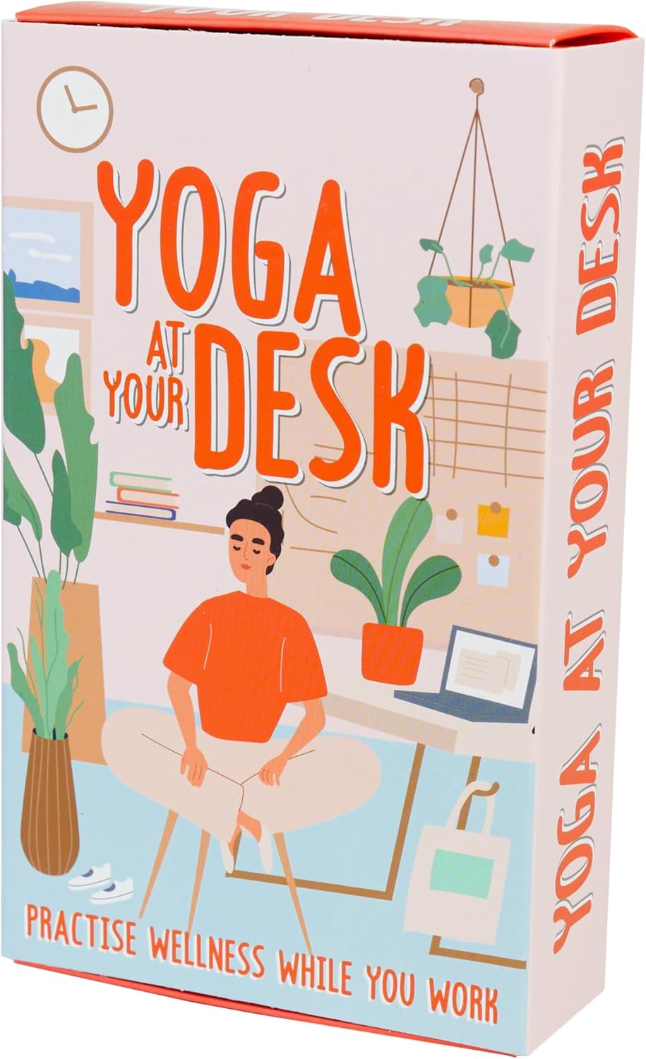 Yoga at Your Desk | Desk Yoga | Wellness Card Pack | Chair Yoga