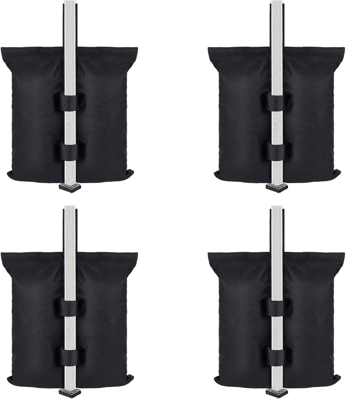 Canopy Weights Sandbags Set of 4,Capacity 140LBS（Without Filler）