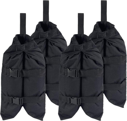 Canopy Weights Sandbags Set of 4,Capacity 140LBS（Without Filler）
