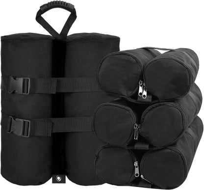 Canopy Weights Sandbags Set of 4,Capacity 140LBS（Without Filler）