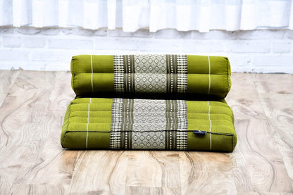 Foldable Floor Mattress – 2 in 1 Floor Meditation Mat for Yoga and Relaxation, Seating Futon with Kapok