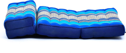 Foldable Floor Mattress – 2 in 1 Floor Meditation Mat for Yoga and Relaxation, Seating Futon with Kapok