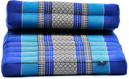 Foldable Floor Mattress – 2 in 1 Floor Meditation Mat for Yoga and Relaxation, Seating Futon with Kapok