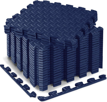 18 Pcs EVA Foam Floor Tiles, Puzzle Exercise Mat Set for Gym
