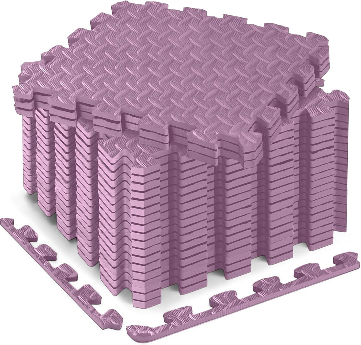 18 Pcs EVA Foam Floor Tiles, Puzzle Exercise Mat Set for Gym