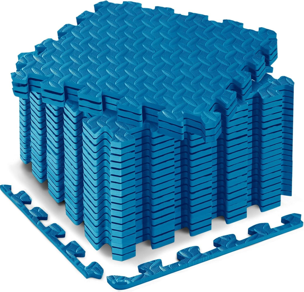 18 Pcs EVA Foam Floor Tiles, Puzzle Exercise Mat Set for Gym