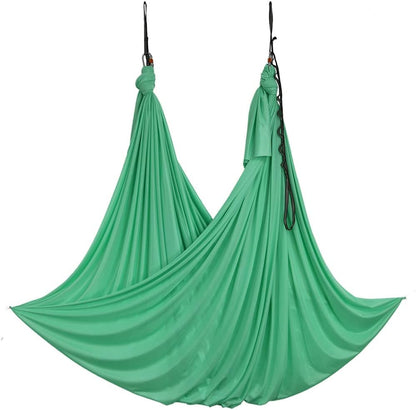 Deluxe Pilates & Yoga Flying Swing Aerial Hammock - Silk Fabric (5mx2.8m)