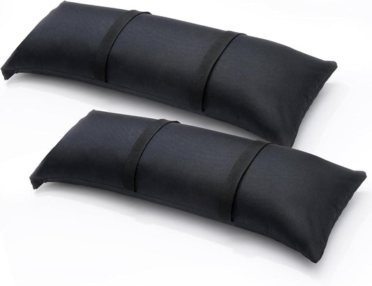 Sand Bags for Weight, 4 x 44 LBS Fillable Black SandBags