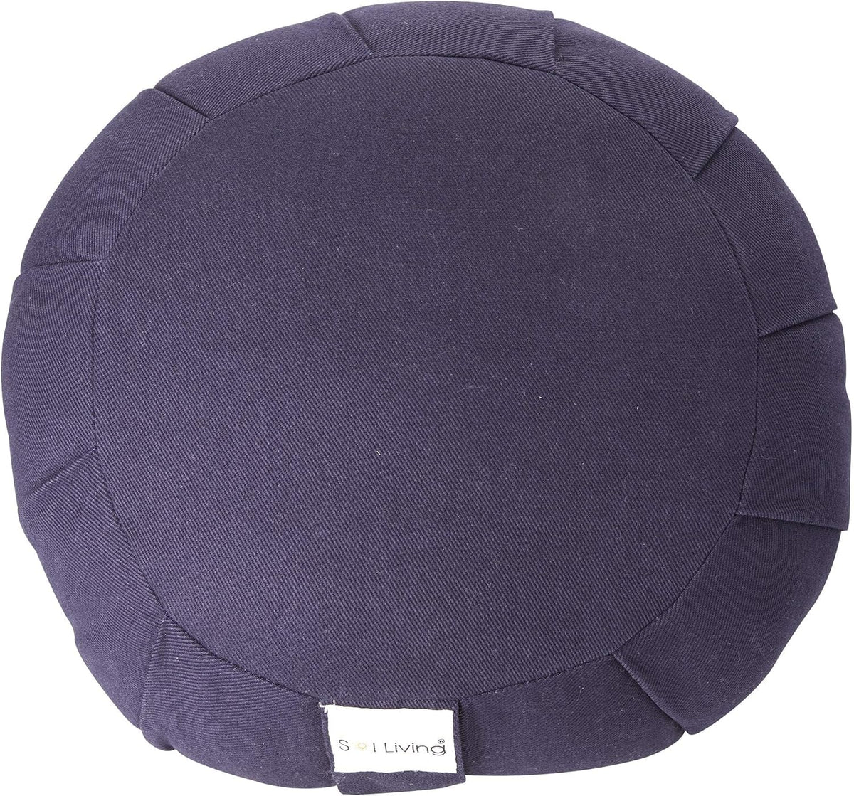 Zafu Meditation Cushion Floor Pouf 100% Cotton 28" x 10"