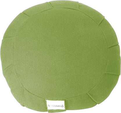 Zafu Meditation Cushion Floor Pouf 100% Cotton 28" x 10"