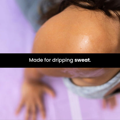 Yoga Drip: Hot Yoga Towel – Non Slip Yoga Mat Towel with Corner Pockets, Silicone Grip Dots & Subtle Alignment Lines | Sweat Absorbent, Moisture Wicking, Quick Dry | No Bunching or Sliding | 72” x 26”