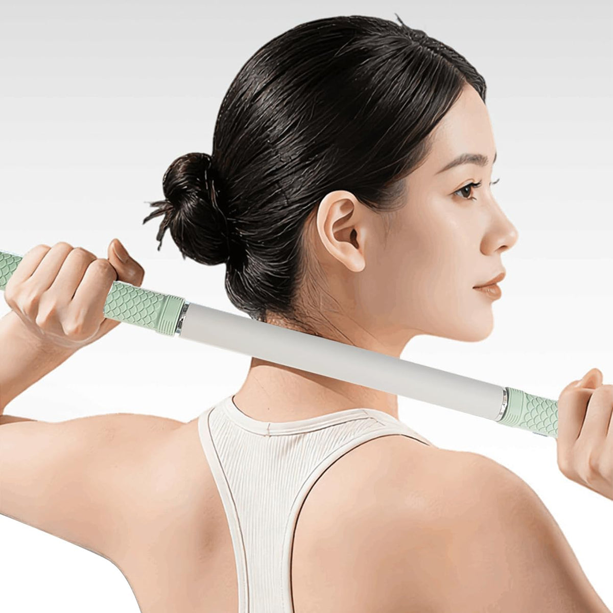Muscle Roller Stick - Myofascial Release & Deep Tissue Massage Grey