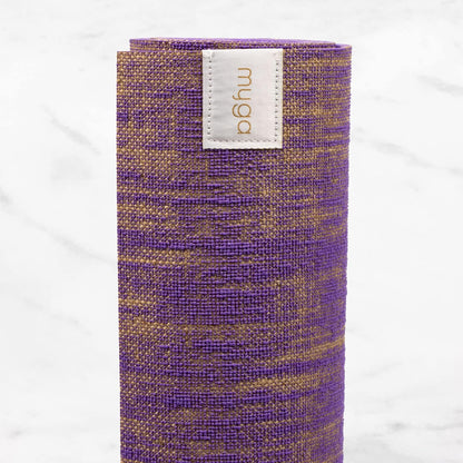 Jute Yoga Mat, High Performance Vegan Floor Exercise Mat, Eco Friendly Biodegradable Yoga Mat with PVC Backing,72" x 24", 0.2" Thickness