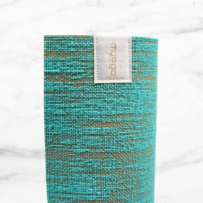 Jute Yoga Mat, High Performance Vegan Floor Exercise Mat, Eco Friendly Biodegradable Yoga Mat with PVC Backing,72" x 24", 0.2" Thickness