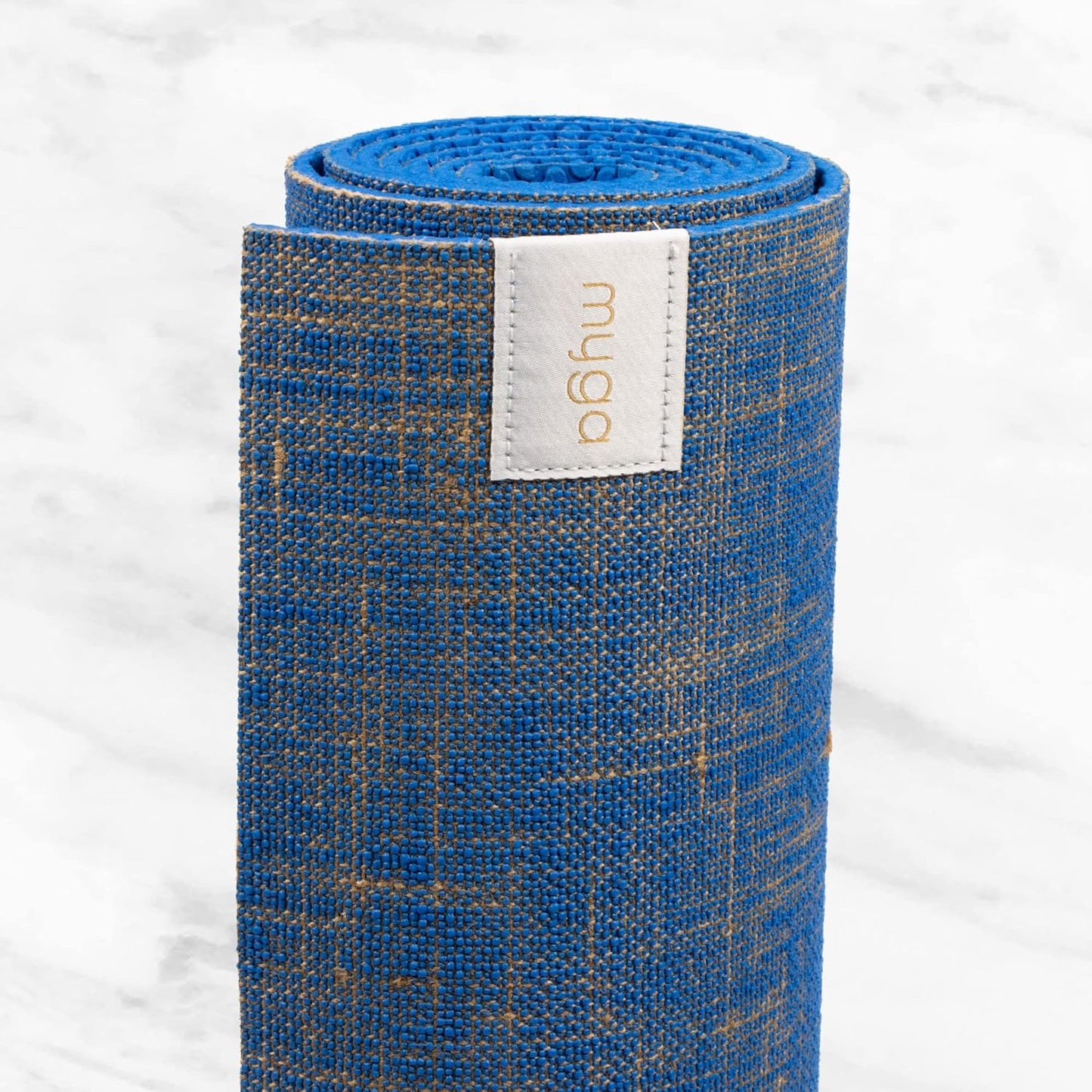 Jute Yoga Mat, High Performance Vegan Floor Exercise Mat, Eco Friendly Biodegradable Yoga Mat with PVC Backing,72" x 24", 0.2" Thickness