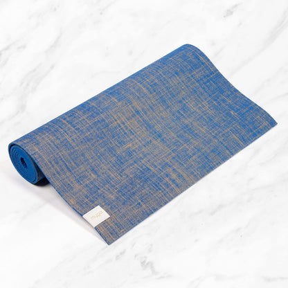 Jute Yoga Mat, High Performance Vegan Floor Exercise Mat, Eco Friendly Biodegradable Yoga Mat with PVC Backing,72" x 24", 0.2" Thickness