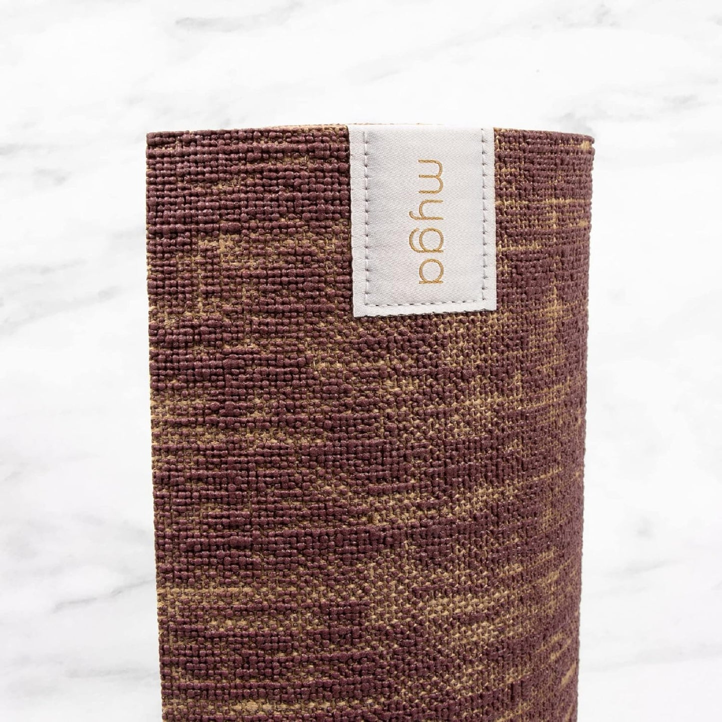 Jute Yoga Mat, High Performance Vegan Floor Exercise Mat, Eco Friendly Biodegradable Yoga Mat with PVC Backing,72" x 24", 0.2" Thickness