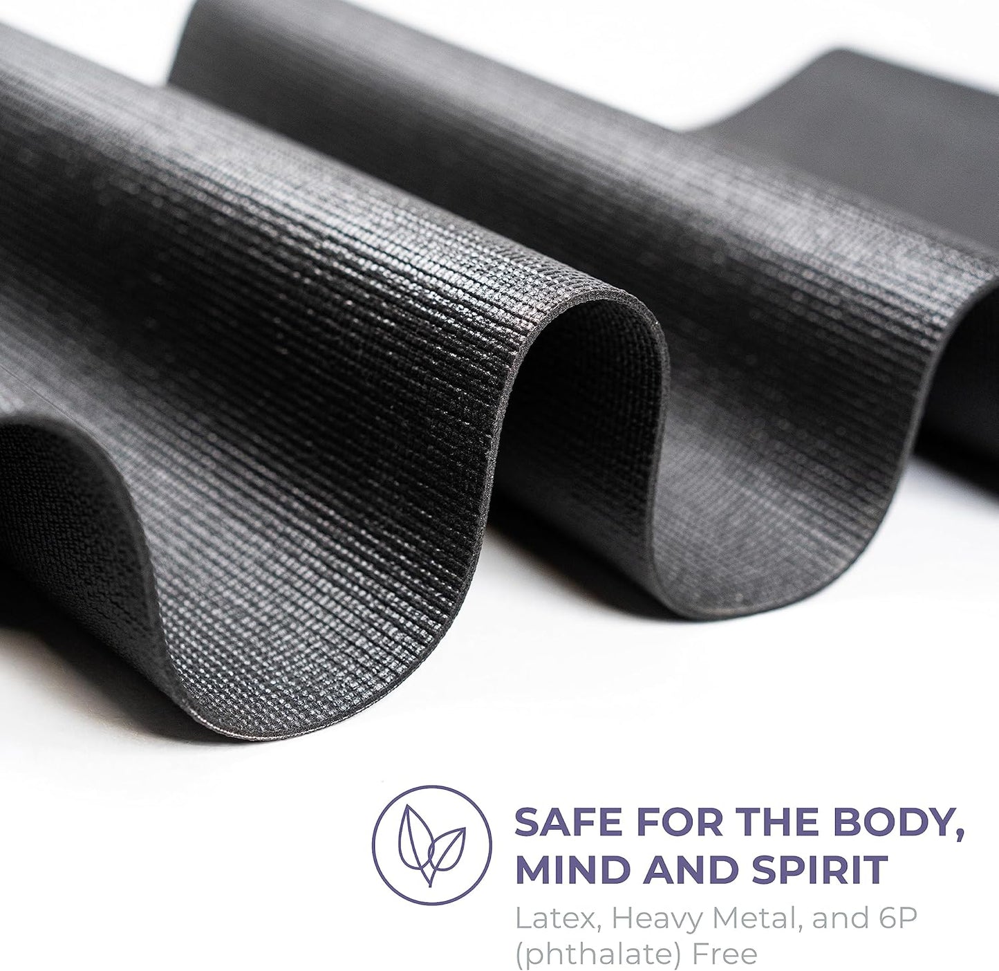 Voyage Yoga Mat, 10 Pack, 72" x 24" Professional Studio and Gym Bulk Yoga Mats, 5mm Thick, Durable, Anti-Tear, Non Slip Fitness and Exercise Mats