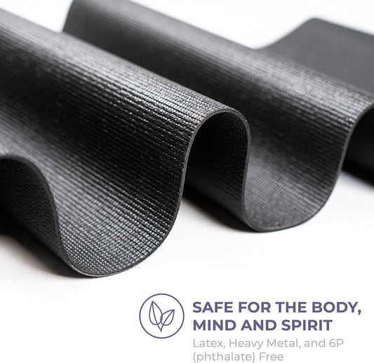 Voyage Yoga Mat, 10 Pack, 72" x 24" Professional Studio and Gym Bulk Yoga Mats, 5mm Thick, Durable, Anti-Tear, Non Slip Fitness and Exercise Mats