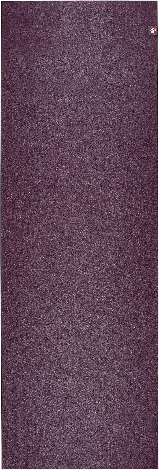 Manduka eKO SuperLite Yoga Mat - 1.5mm Natural Rubber | Foldable & Travel Friendly | Soft Textured Surface | Eco-friendly