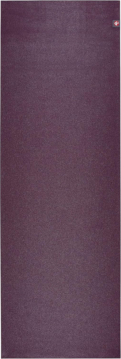 Manduka eKO SuperLite Yoga Mat - 1.5mm Natural Rubber | Foldable & Travel Friendly | Soft Textured Surface | Eco-friendly